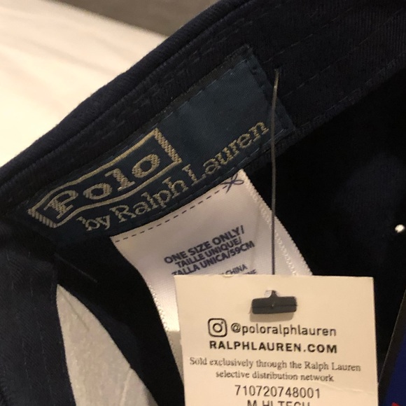 Polo Ralph Lauren Hi Tech Climb Cap Strapback NWT - Picture 5 of 5
